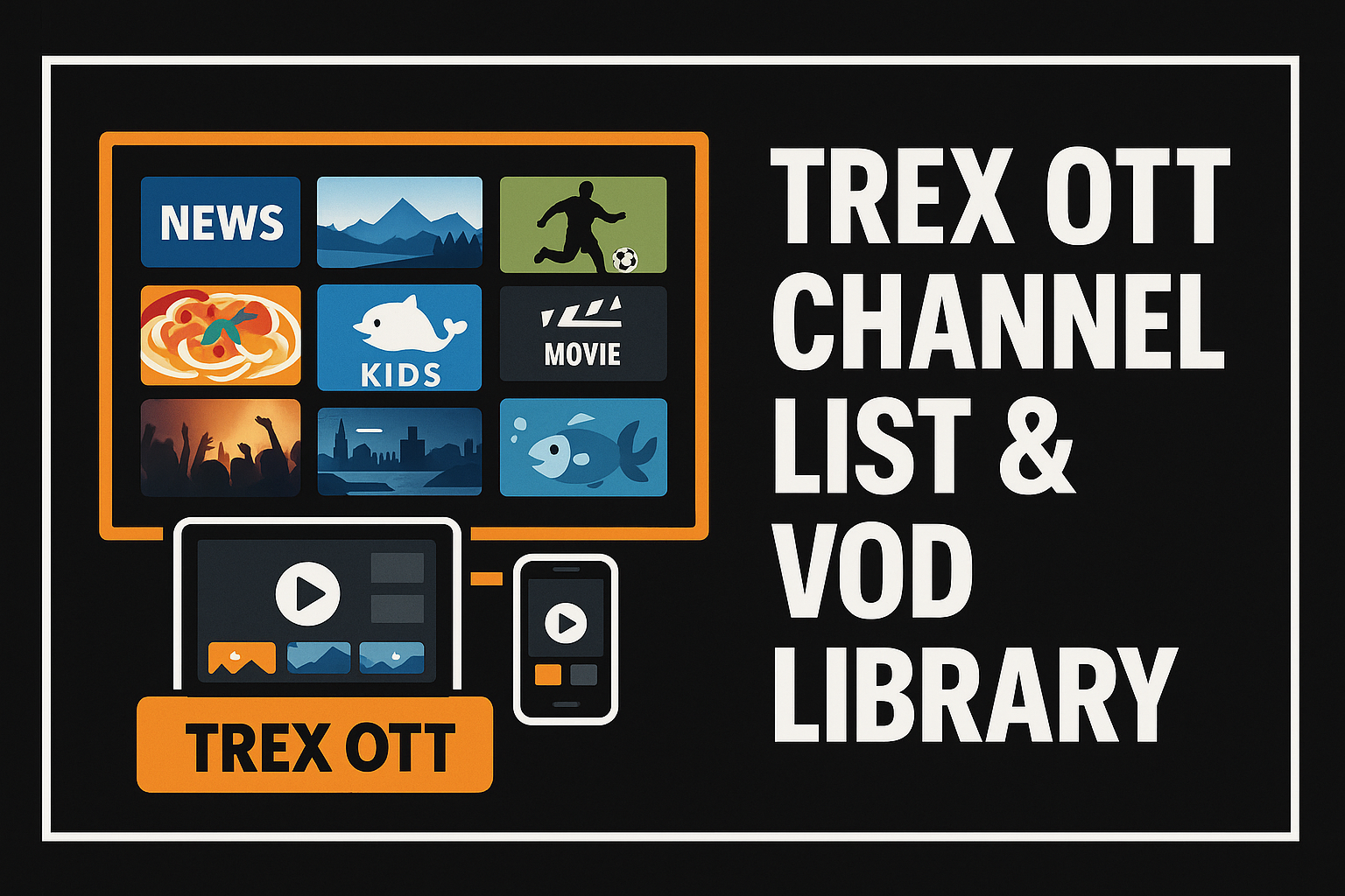 Trex OTT Channel List & VOD Library
